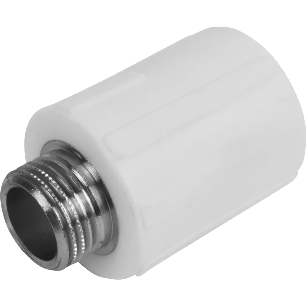 Муфта комбинированная ПОЛИТЭК 25 мм x 1/2" для соединения труб 13564606 STLM-0003360