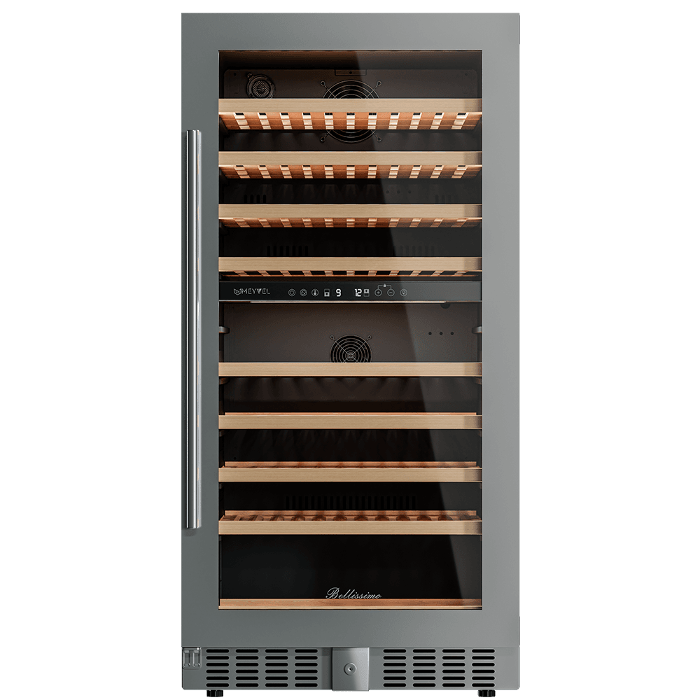 9186690 Винный шкаф Meyvel MV99PRO-KST2 серебристый STDN-0135459 - Вид №4