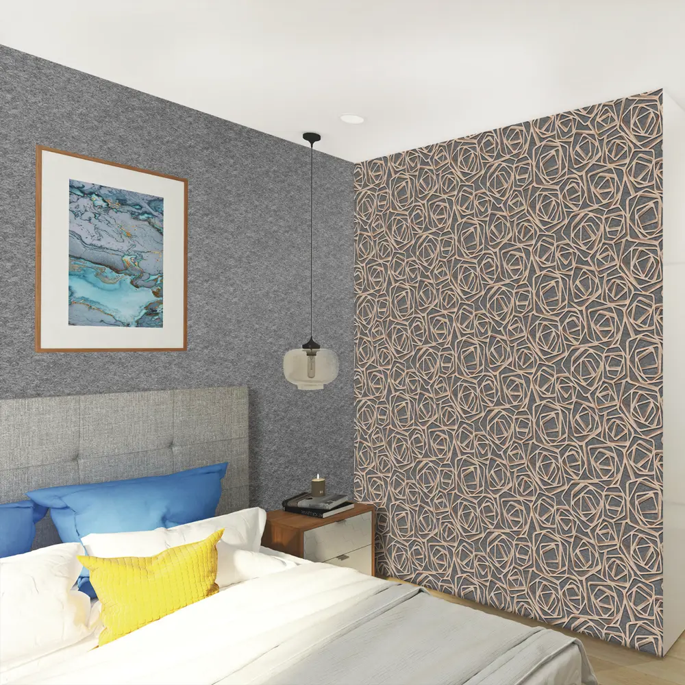 Обои флизелиновые Erismann Elegance чёрные 1.06 м 4538-6 82136453 STLM-2059339 - Вид №2