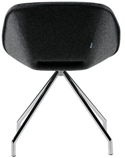 B&T Design Стул на козелке из ткани Kirmizi sun-id-1457187 - Вид №4