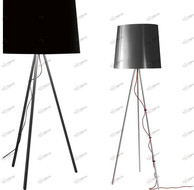 Martinelli Luce Торшер из металла с тканевым абажуром Eva 2270