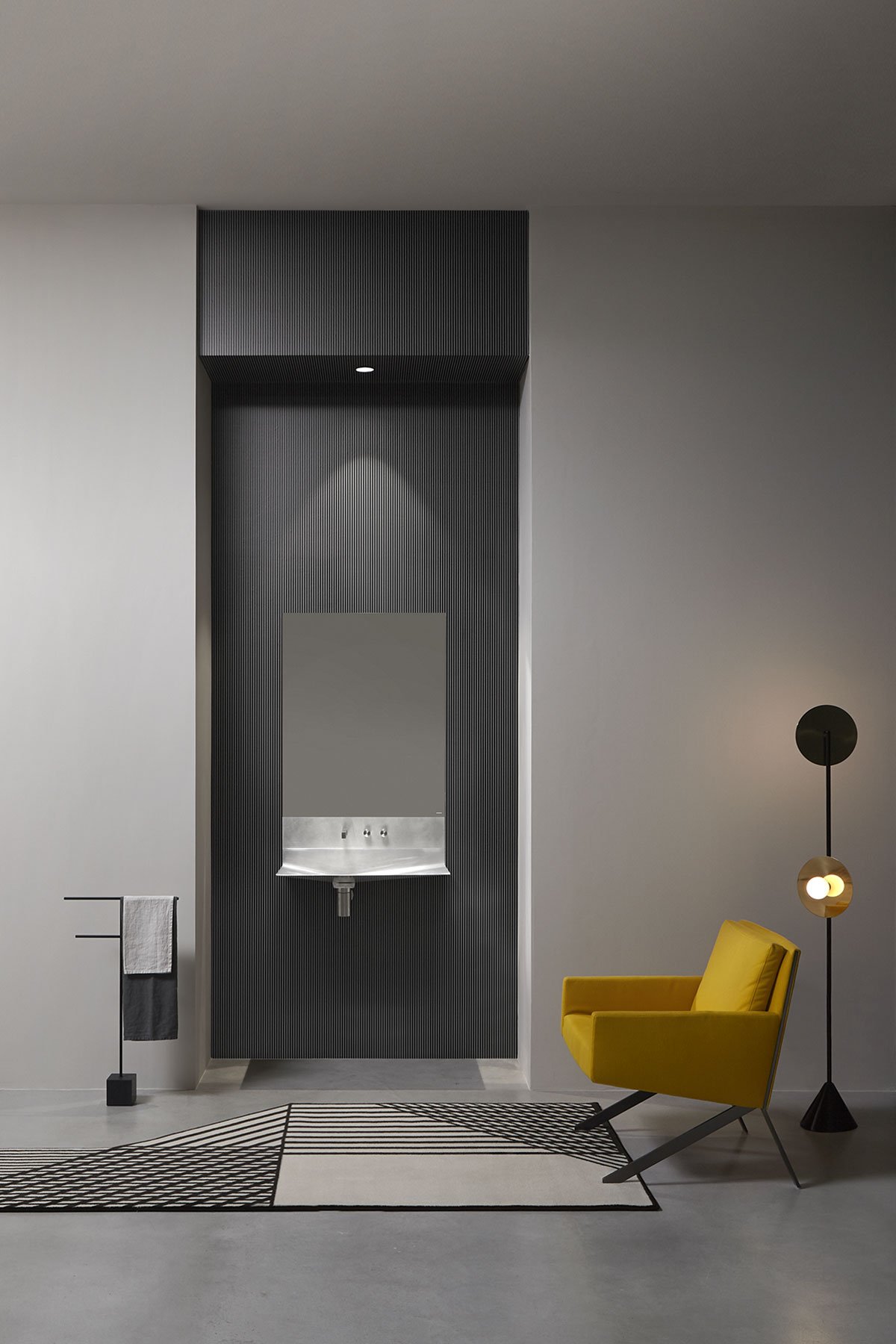 Lavandino Подвесная раковина настенная прямоугольная Antoniolupi  белая  - Вид №1