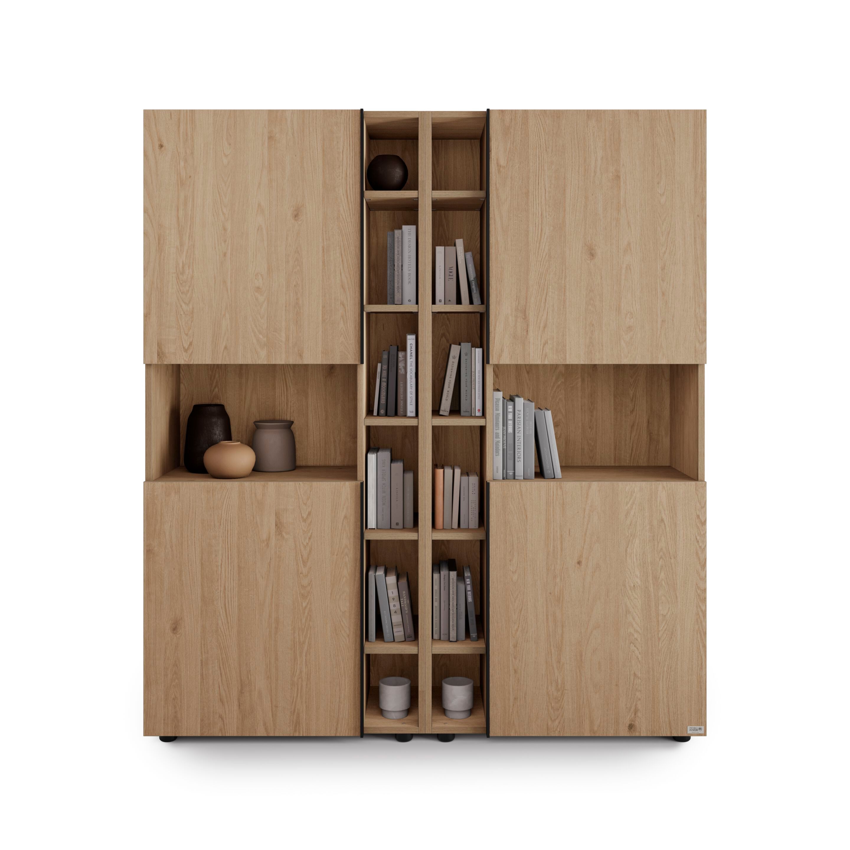 Настенный книжный шкаф из меламинированного материала Mobili Fiver ROMINA ARCH-00138664 - Вид №44