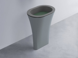 AMLA65-CM+AMPILO-MU+AMCOLO-BR Раковина Amedeo Ovale отдельностоящая cielo Enjoy + Amedeo