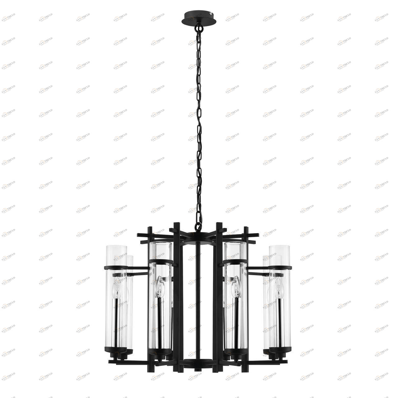 Подвесная люстра Eglo Lindale 33103 EGLO ДИЗАЙНЕРСКИЕ, LINDALE 138212 Черный 