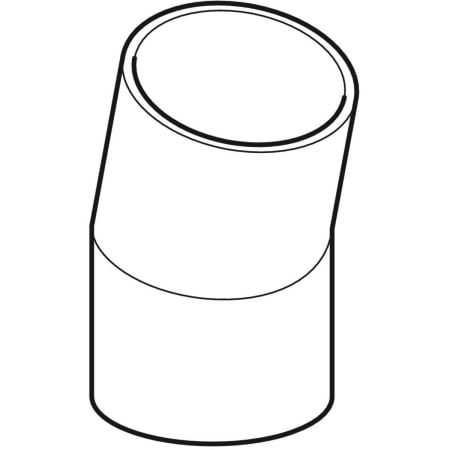 371.015.16.1 Отвод сегментный Geberit PE Geberit  - Вид №8