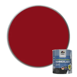 Эмаль по ржавчине 3 в 1 Dufa Hammerlack гладкая цвет винно-красный 0.75 л 82821004 STLM-2185665