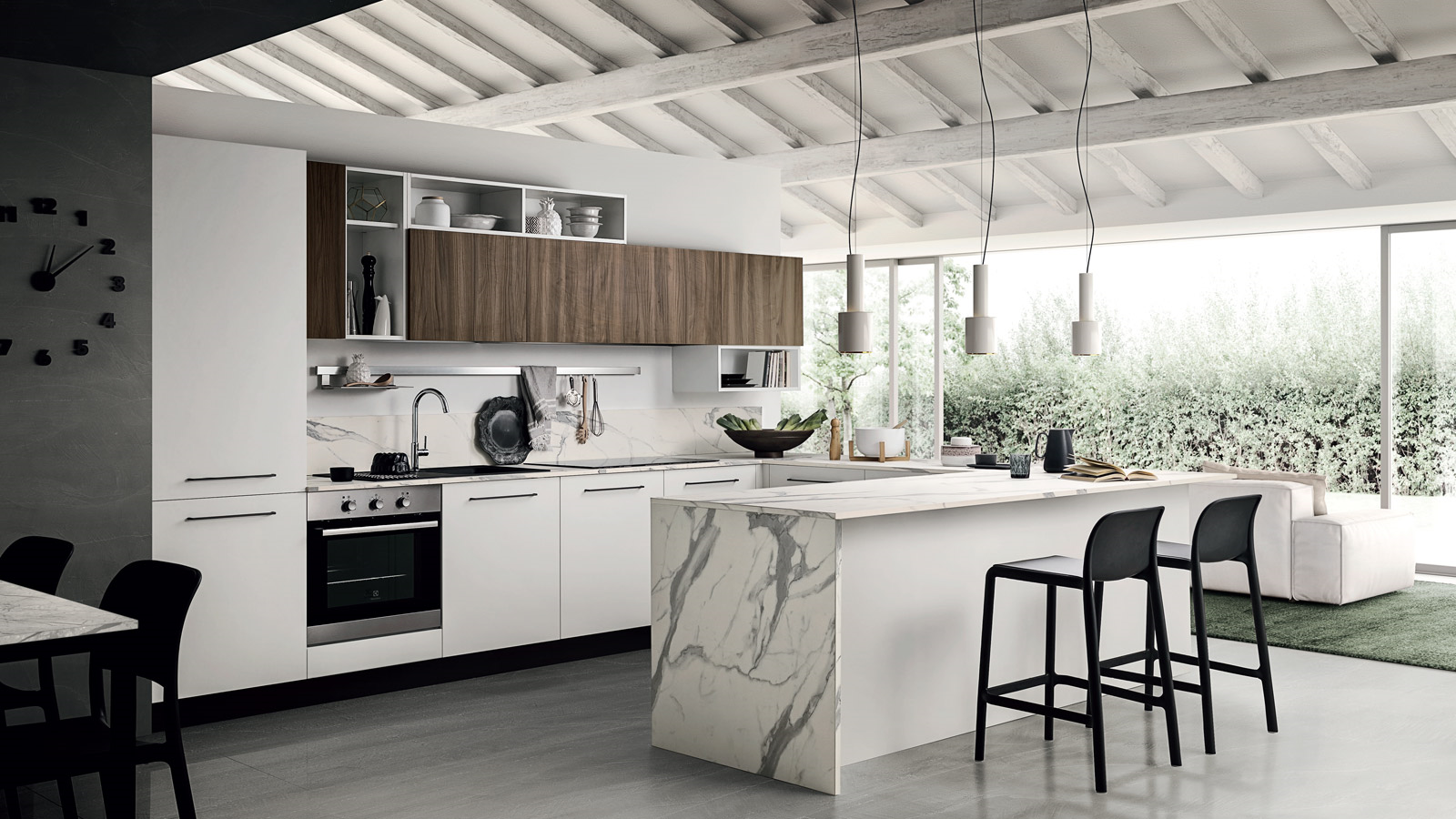 Easy 012  Кухонный гарнитур Ar-Due Colore matt 