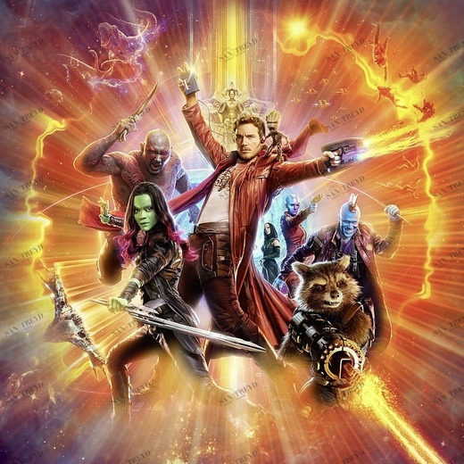 8-4030-Guardians-Of-The-Galaxy Фотообои Komar Disney 3.68х2.54 м 84030GUARDIANSOFTHEGALAXY
