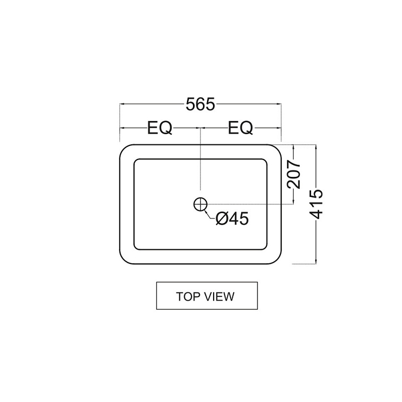 FLS-WHT-5601 Раковина Jaquar Florentine Santreyd - Вид №1