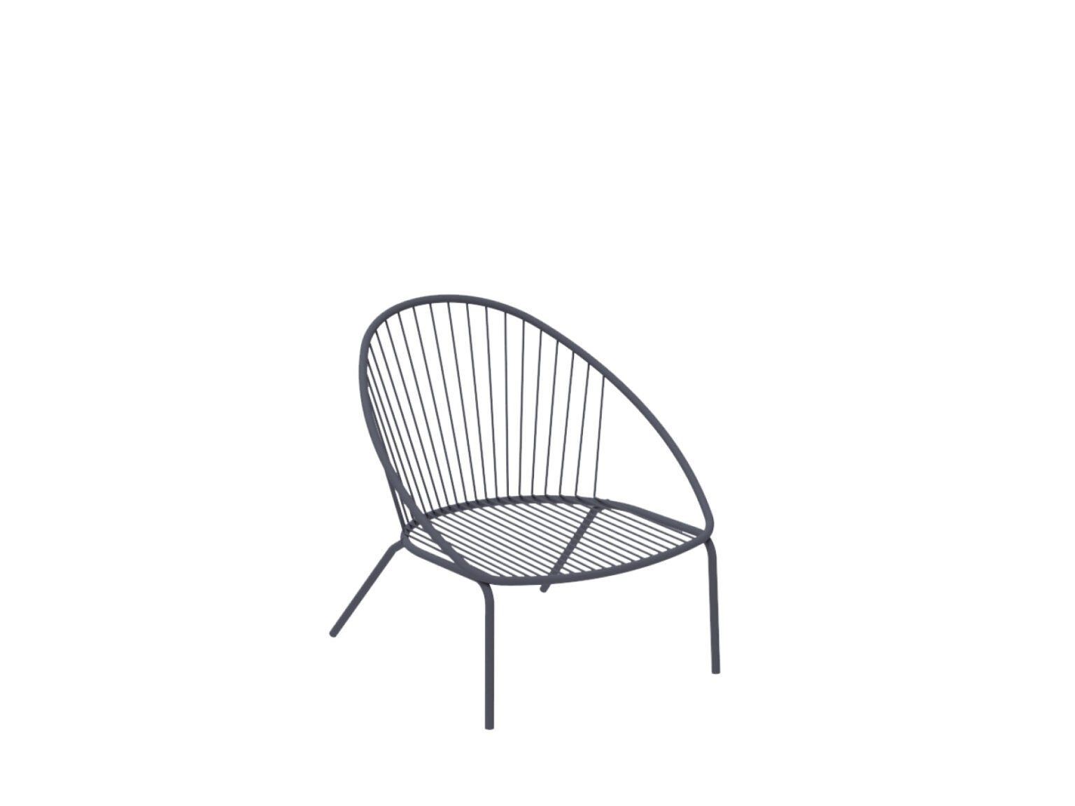 Металлический садовый стул с подлокотниками Vermobil Aria ARCH-00055626 - Вид №4