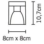 Fabbian Точечный светильник для потолка Cubetto sun-id-1360825 - Вид №9