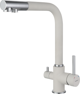 Кухонный смеситель 3611 иней GranFest