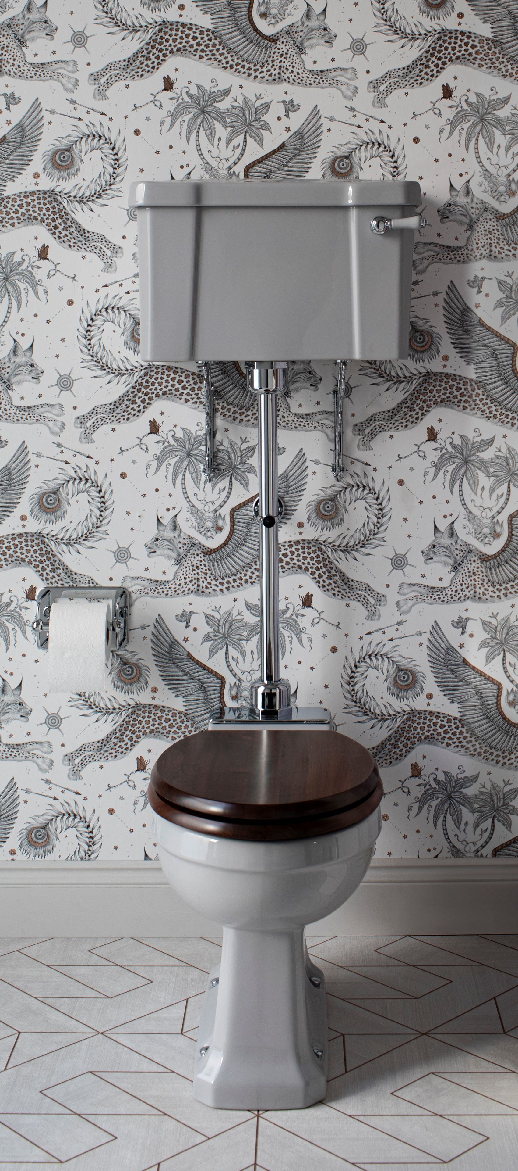 Напольный туалет с внешней кассетой Burlington На заказ ARCH-00039725 - Вид №2