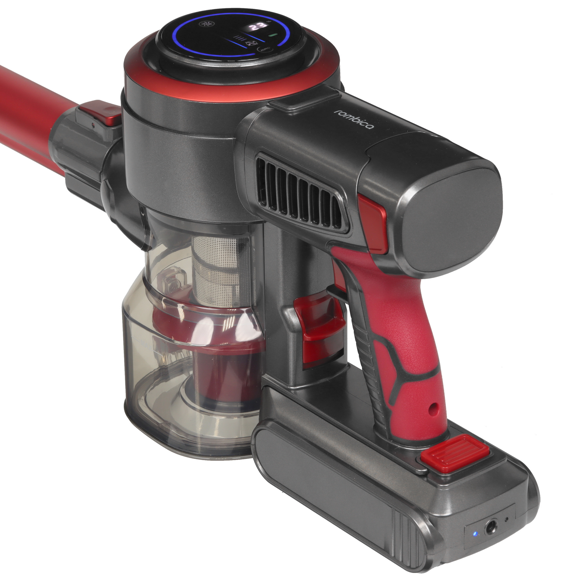 9136135 Пылесос  вертикальный  Rombica MyClean Air  красный STDN-0070297 - Вид №4