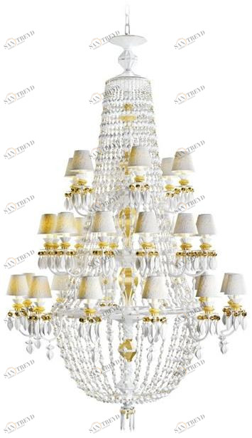 Lladró Люстра из фарфора Winter palace 01023521.jpg