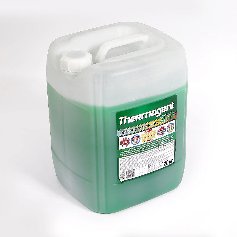 Теплоноситель THERMAGENT-30 ЭКО Пропиленгликоль 20кг Обнинскоргсинтез 914699