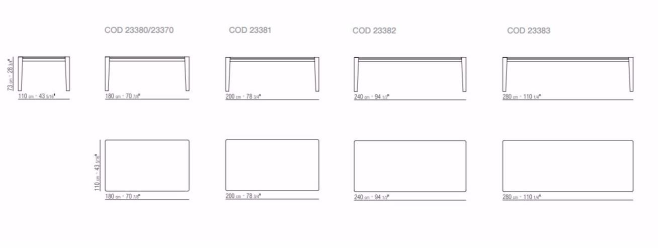 Flexform Прямоугольный мраморный стол sun-id-1497817 - Вид №2