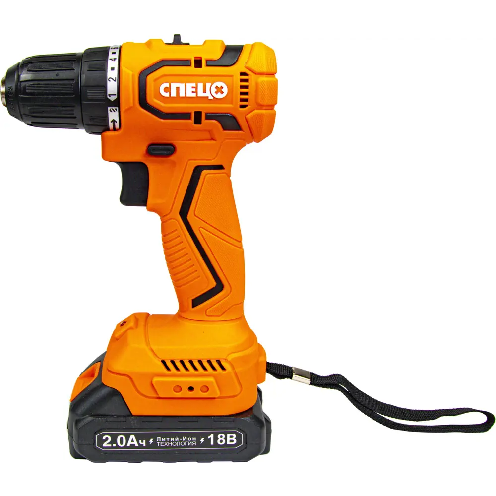 Дрель-шуруповерт аккумуляторная бесщеточная Спец БДА-18-Б 4086, 18 В Li-Ion 2x2 Ач STLM-2056894 - Вид №1