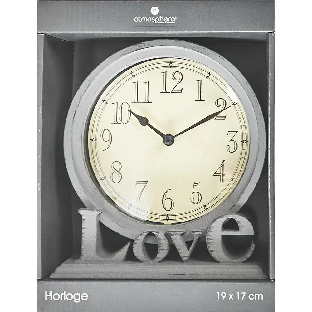 Часы настольные «Love», 19 см 82506788 STLM-2141302 Atmosphera  - Вид №3