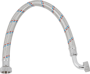 Гибкая угловая подводка ДТРД для смесителей 1" 60 см 85683788