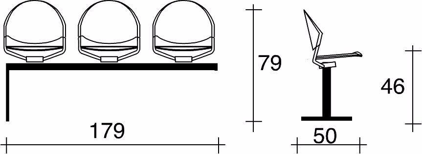 TALIN Сиденье на балке перекрытия из полипропилена Delfi sun-id-1380810 - Вид №10