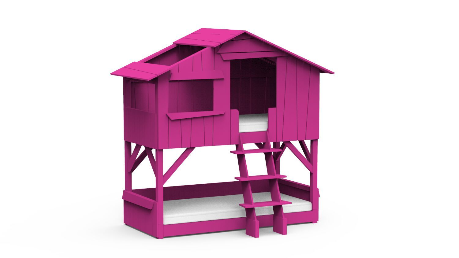 Двухъярусная кровать из МДФ Mathy by Bols TREEHOUSE BEDS &amp ARCH-00140859 - Вид №21