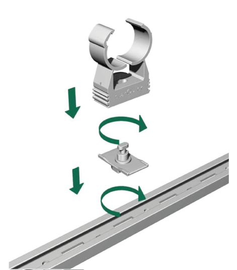0854313 starQuick® Адаптер для профиля монтажные элементы для профиля BIS starQuick® walraven  - Вид №2