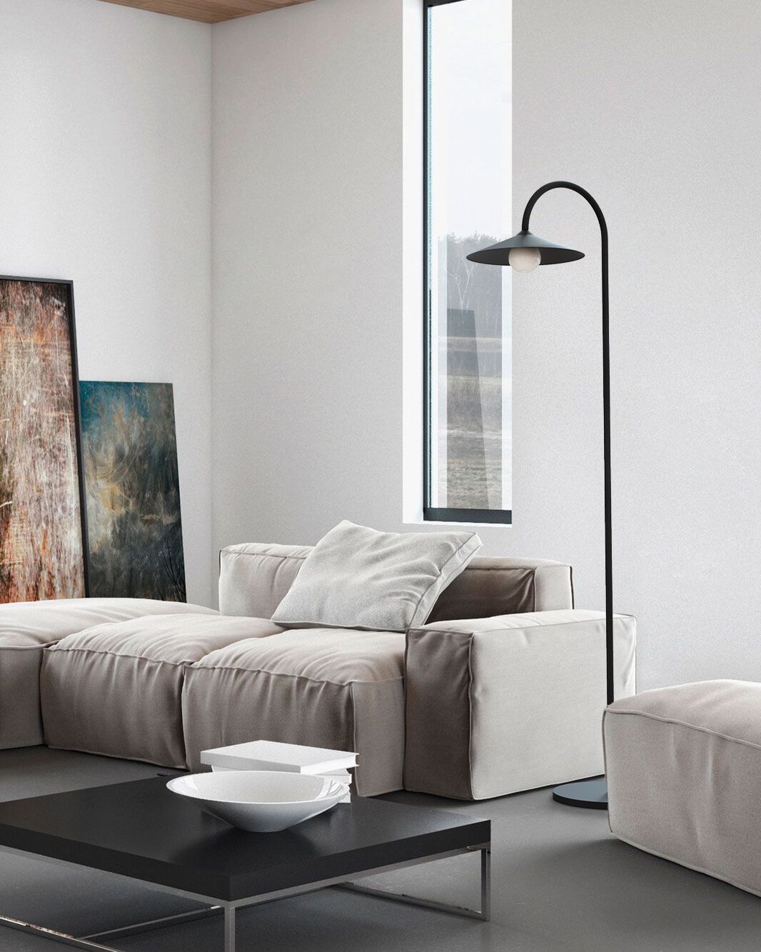 Галогенная напольная лампа WayPoint Chapeau ARCH-00138279 - Вид №10