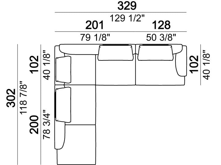 Модульный диван Arketipo That's life ARCH-00014909 - Вид №7