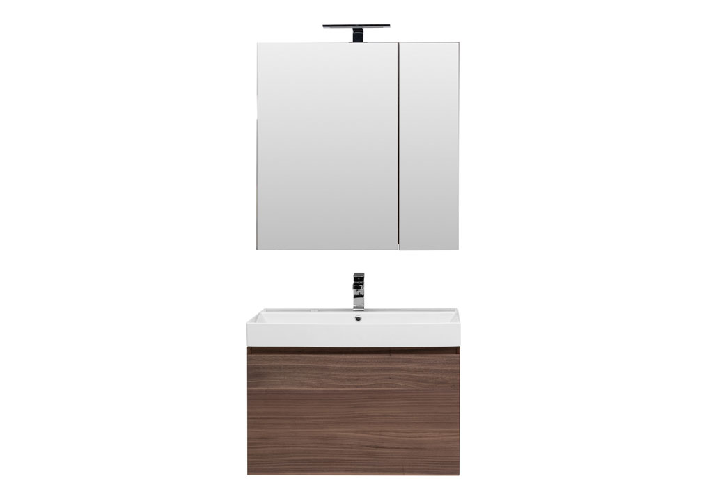 Мебель для ванной Aquanet Нью-Йорк 85 орех 00211661 - Вид №2