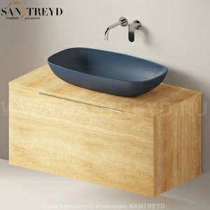 Flaminia BOX Настенная тумба для раковины 105 см с 1 ящиком BX835.WQ