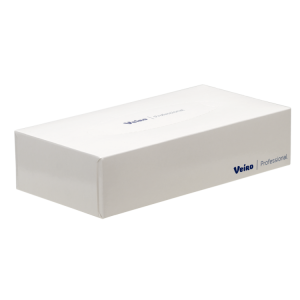 N302 Veiro Салфетки косметические для лица Veiro Professional Premium N302 2-слойные 25 пачек по 100 листов белый