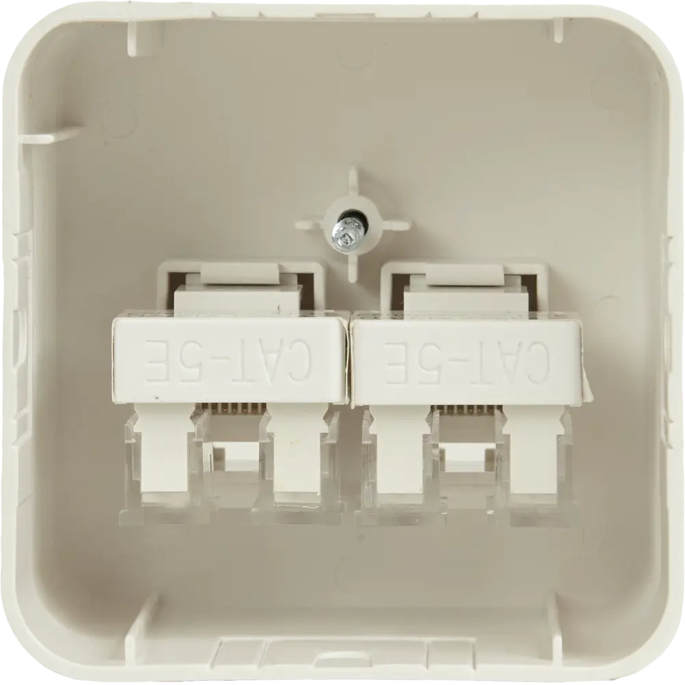 Розетка компьютерная двойная накладная Schneider Electric Blanca RJ45 UTP cat 5e без заземления цвет белый 86720944 STLM-2191125 SYSTEME ELECTRIC - Вид №6