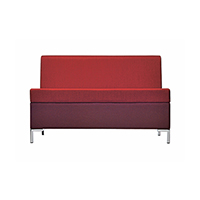 Abaco 751 Модульная система сидений. Сиденье и спинка мягкие. Стальной каркас. Линейный модуль L 120 см. Et al. Abaco