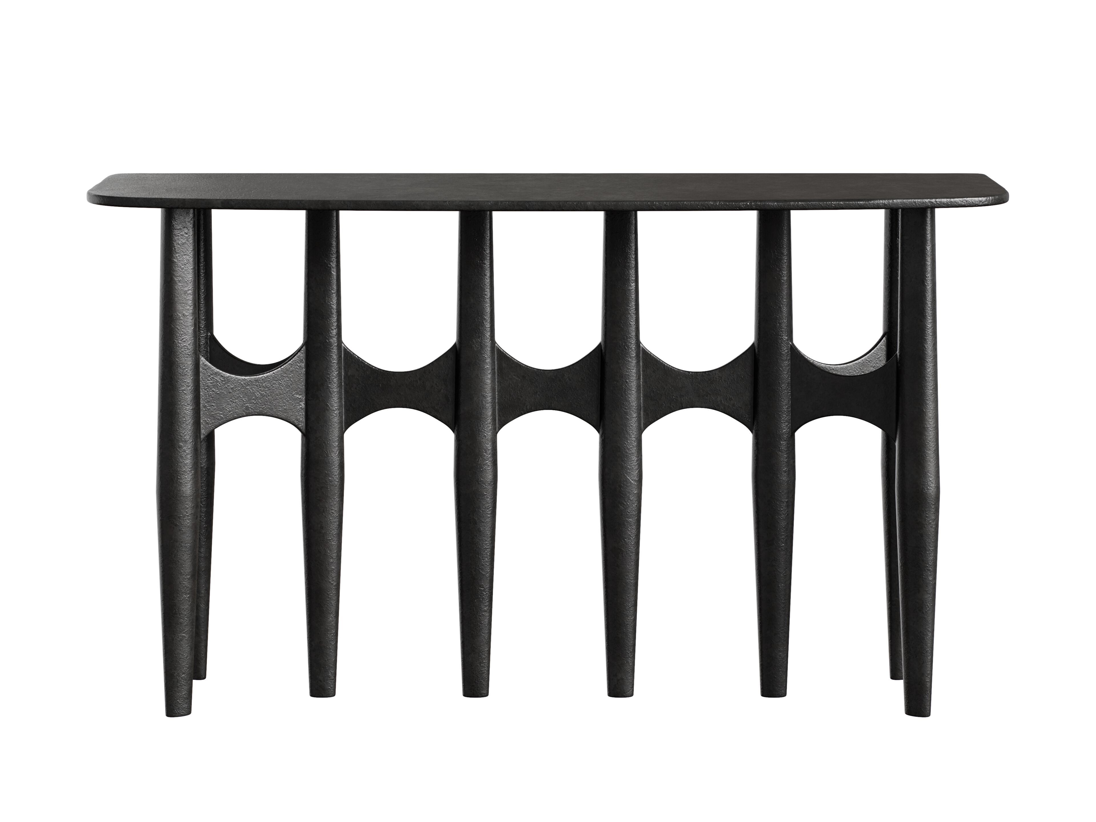 Алюминиевый прямоугольный консольный стол с порошковым покрытием DÔME DECO Awaken ARCH-00153047 - Вид №1