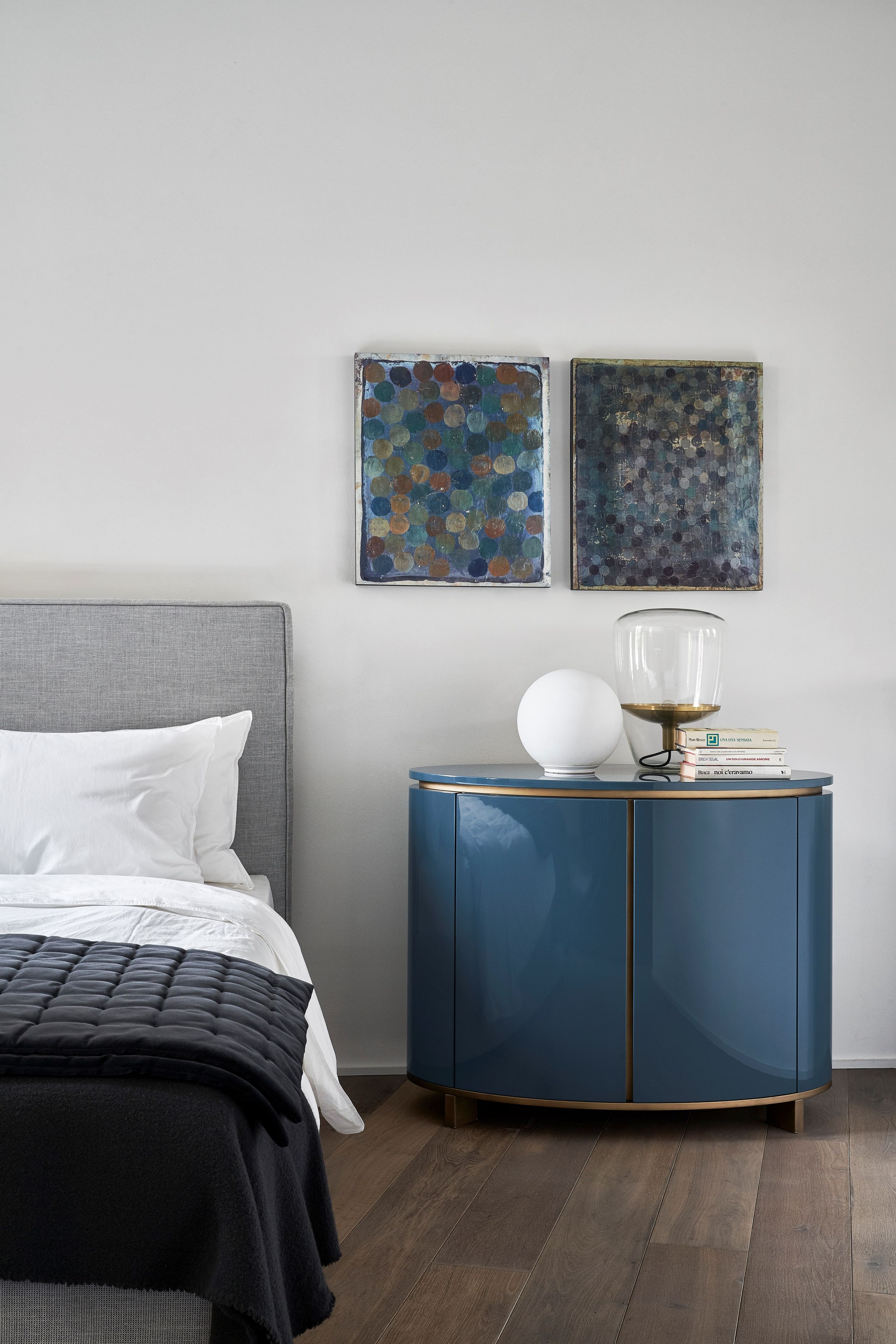 Съемная двуспальная кровать из ткани Meridiani STONE ARCH-00058217 - Вид №4