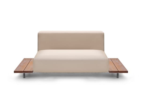 Тканевый секционный садовый диван с журнальным столиком Extremis Walrus ARCH-00036081 - Вид №1