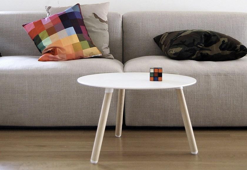 Kristalia Круглый деревянный журнальный столик Bcn sun-id-1478333 - Вид №1