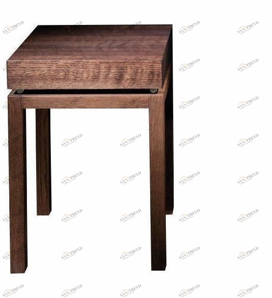 Garbarino Квадратная прикроватная тумба из массива дерева  101 tnt 