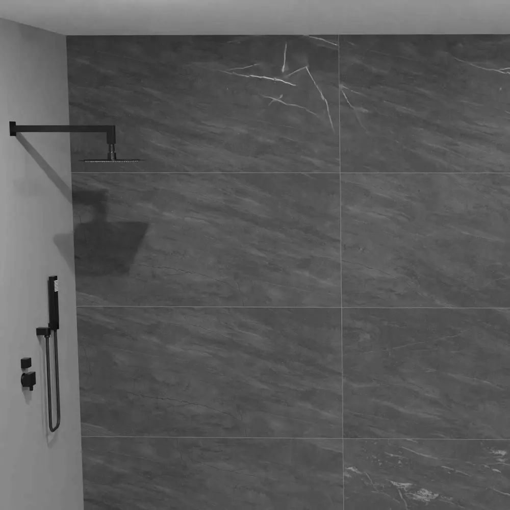 Глазурованный керамогранит Аксима Валетта 60x120 см 1.44 м² матовый цвет серый AXIMA VALLETTA STLM-2130585