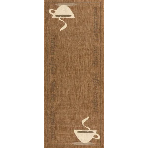 Ковёр Kitchen-Decora 3490/75, 0.8х2 м, цвет коричневый 82167789 STLM-2039640