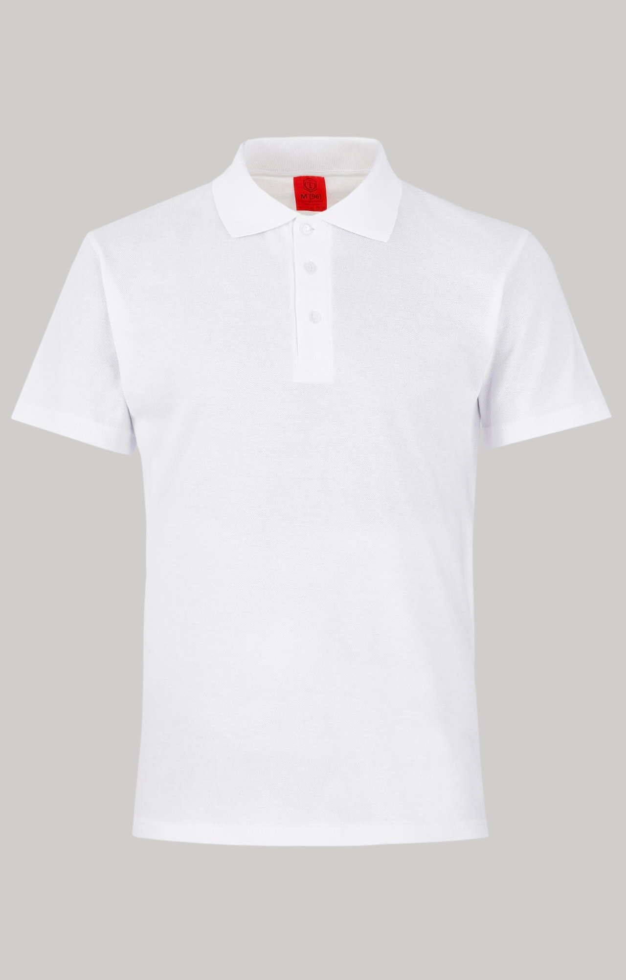 66336 Тенниска-поло белая  Одежда для салонов красоты  размер L (50) Спецодежда  - Вид №1