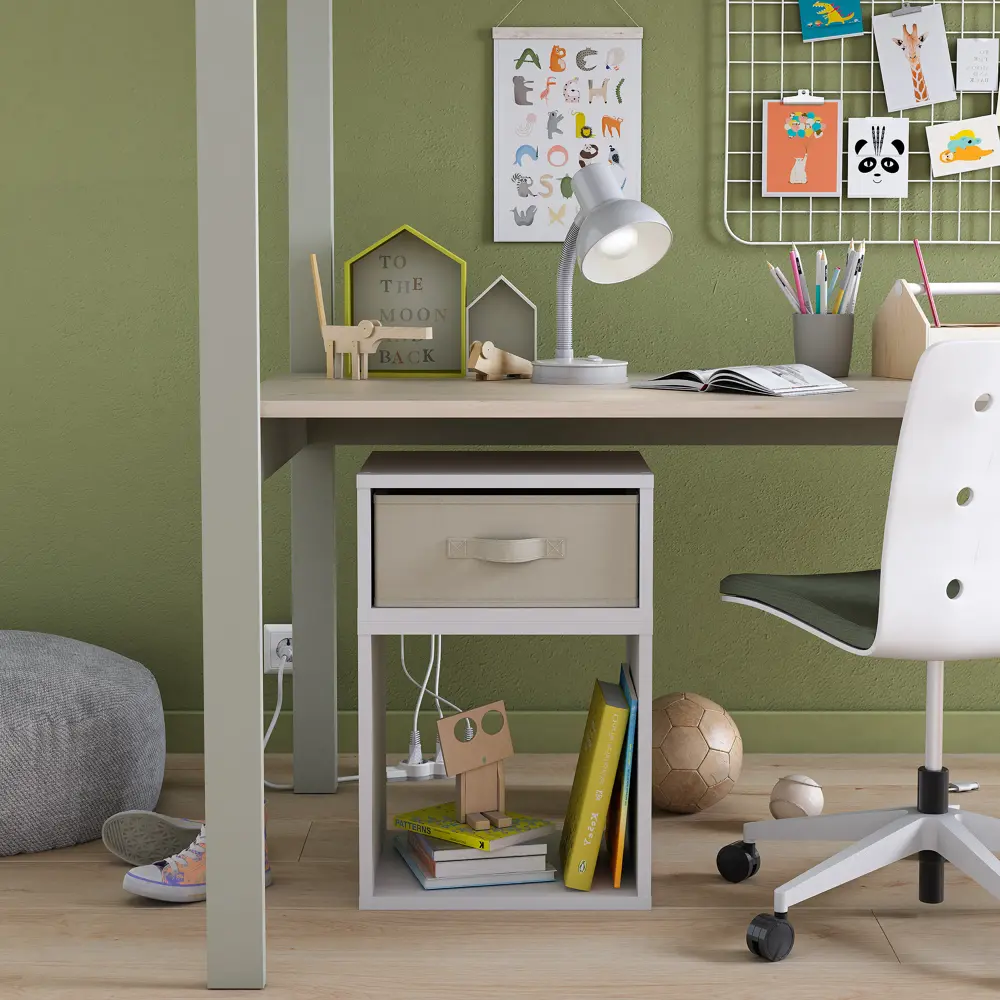 Короб Spaceo KUB Trench 15x31x31 см 14.4 л полиэстер цвет платиновый STLM-2028593 - Вид №3