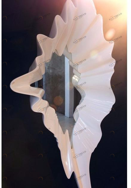 CEDRIMARTINI Зеркало в стиле барокко из лакированного стекловолокна sun-id-1450702