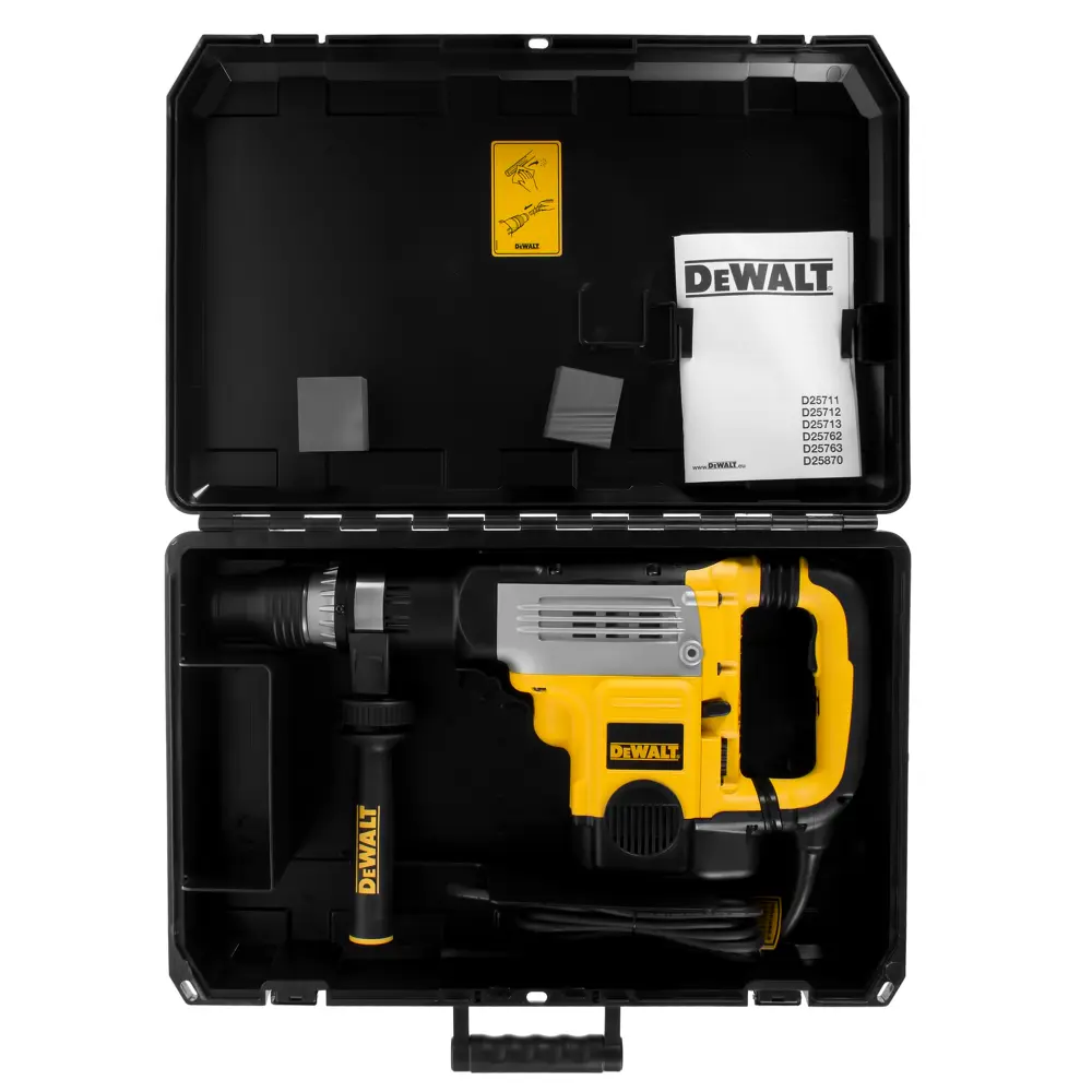 Перфоратор SDS-max DeWalt D25762K, 1500 Вт, 18 Дж 17846846 STLM-2081782  - Вид №3