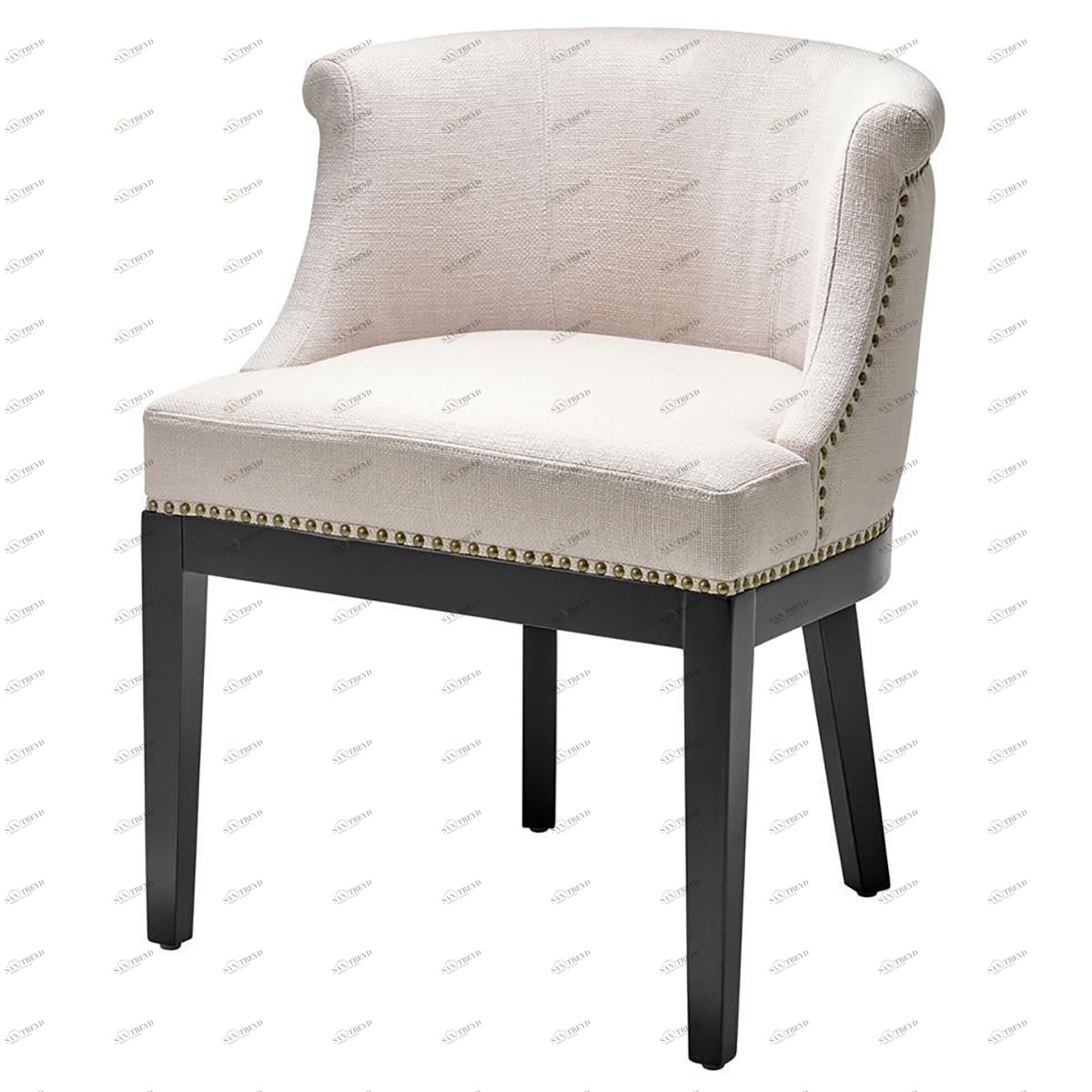 Обеденный стул Boca Grande от Eichholtz Белый EICHHOLTZ ДИЗАЙНЕРСКИЕ, EICHHOLTZ 060823 Бежевый 