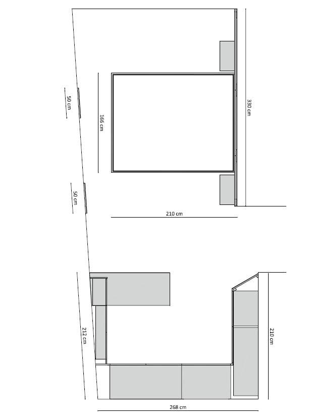 Деревянная спальня TM Italia Cucine D90 ARCH-00082886 - Вид №2