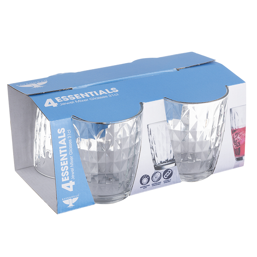R0040.475 Набор из 4 стаканов jewel 380 мл Ravenhead  - Вид №7