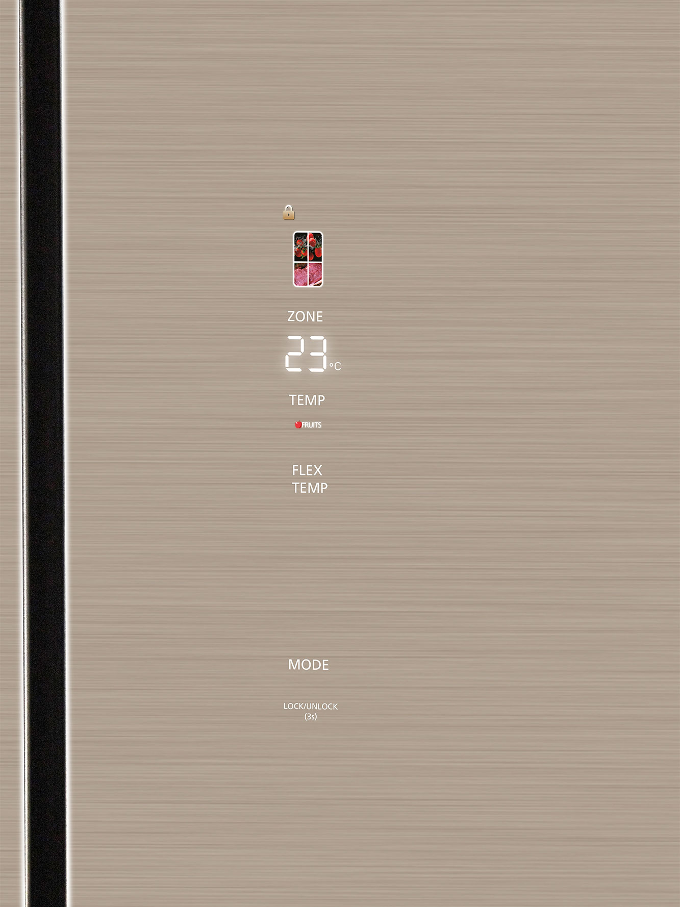 9168751 Холодильник многодверный   HIBERG RFQ-600DX NFGY inverter бежевый STDN-0146906 - Вид №4